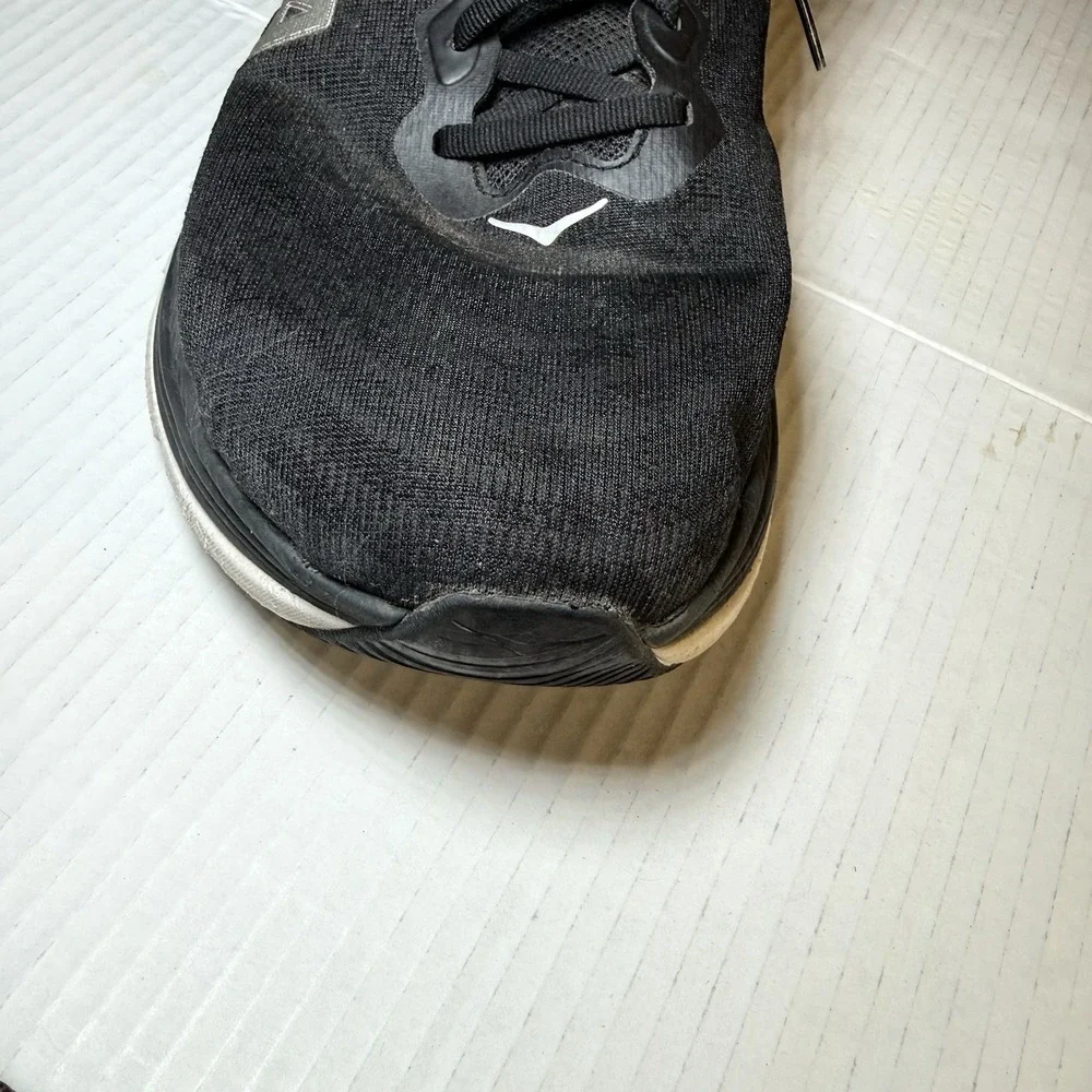HOKA ONE ONE GAVIOTA 5 Black Running Shoes Sneakers Men's Sz 12.5 EE